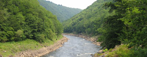 Dordogne ved Gorge d'Avez