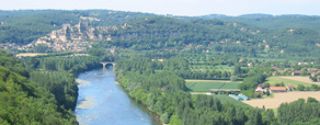 Langs Dordogne møder vi den ene borg efter den anden