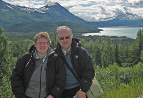 Jette og Keld i Alaska 2008