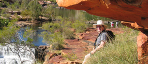 Jette i Bell Gorge, Western Australia