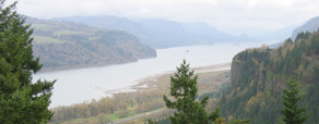 Columbia River er stor og fantastisk